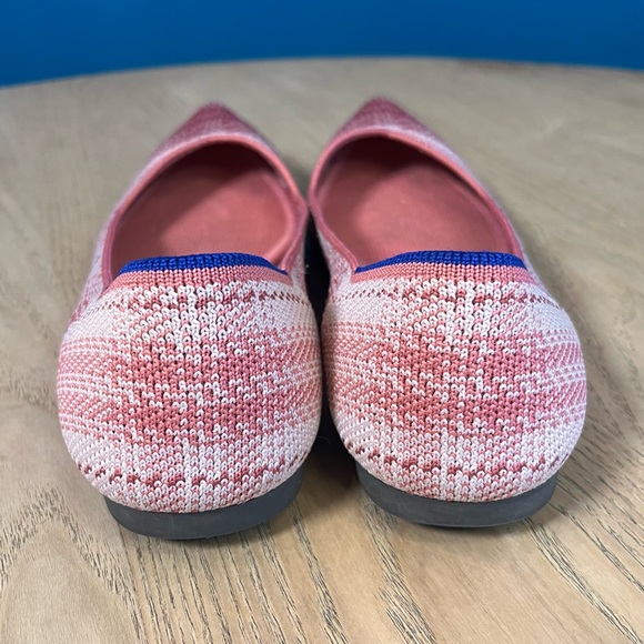 Rothy’s The Point Pink Plaid Limited Edition Ballet Flats Women’s Size 8.5 - Picture 4 of 9
